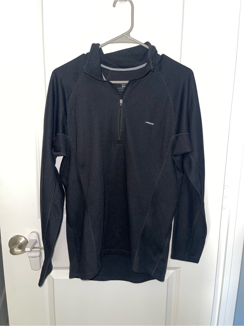 Patagonia Black Quarter-Zip Pullover Hoodie